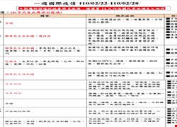 國內外疫情與防護措施11002第四週